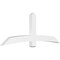 Ekena Millwork Bellingham Architectural Grade PVC Gable Bracket, 84"W x 31 1/2"H x 4"D x 6"F, 9/12 Pitch GBP084X32X0406BEL00 - alternate 1